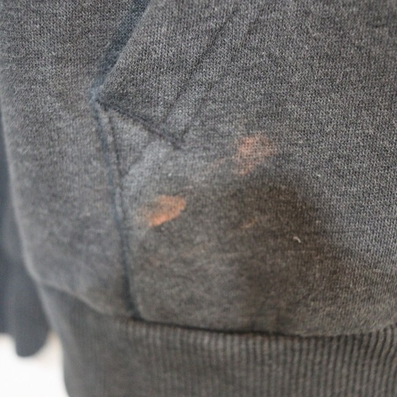 Puma Gray Graphic Logo Hoodie Sweatshirt  Athletic Athlesiure LG - Picture 6 of 12